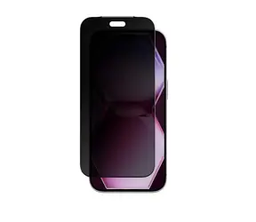 AmazingThing Titan +Care Szkło Prywatne / Szkło Ochronne / Apple iPhone 18 Pro / Filtr Prywatny / Ramka montażowa