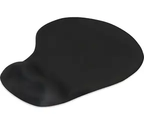 ibox MP003 czarny / Podkładka pod mysz / z podpórką pod nadgarstek / 190 x 230 mm