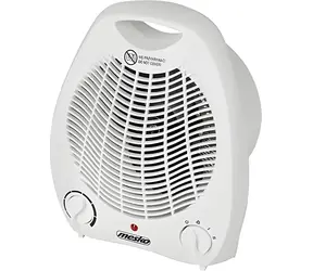 Mesko MS 7719 biały / Wentylator na gorące powietrze / 1000-2000 W / termostat / 3 tryby powietrza