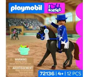 Playmobil 72136 Kocham konie Jeździectwo Ujeżdżanie / Zestaw konstrukcyjny