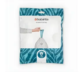 Brabantia PerfectFit NewIcon Code W / Worki na śmieci / 5 l
