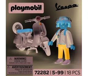 Playmobil 72282 Vespa 80. rocznica: Oryginalny styl / Zestaw konstrukcyjny