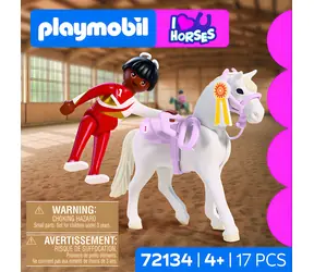 Playmobil 72134 Kocham konie Skoki konne / Zestaw konstrukcyjny
