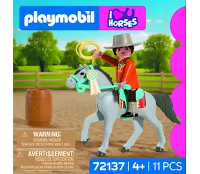 Playmobil 72137 Kocham konie, jazda w stylu western / Zestaw konstrukcyjny
