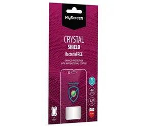 MyScreen CRYSTAL BacteriaFREE / Folia ochronna / Samsung Galaxy S23 FE 5G (S711) / Antybakteryjna / 4H / z aplikatorem