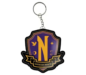 Brelok KARACTERMANIA z Logo Środa / Guma / Metalowe oczko do zawieszania