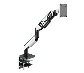 Diablo X-Arm biało-czarny / Ramię do monitora / Do 49" / RGB / VESA 100x100 mm / Nośność 20 kg