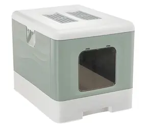 Ferplast Sahara Green / Kuweta dla kota / 52x39x40 cm / plastik
