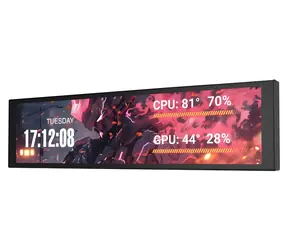 9,2" darkFlash V92 czarny / Monitor / IPS / 1920 x 462 / USB-C