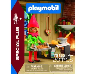 Playmobil Boże Narodzenie 72152 Elf świąteczny ze słodyczami / Figurka / Zestaw specjalny PLUS