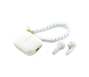 Guess Pearl Strap TWS biały / Słuchawki bezprzewodowe / Douszne