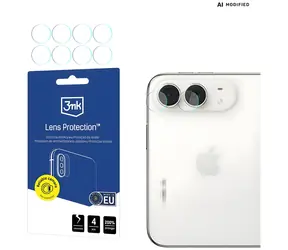 Szkło ochronne na obiektyw 3mk do aparatu Apple iPhone Duo / Szkło na aparat / 4 szt. / Szkło hartowane / 9H