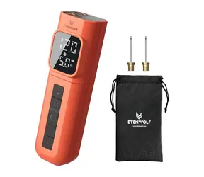 Etenwolf P200 pomarańczowy / Pompka elektryczna / 2600 mAh / ciśnienie 17 PSI / 5,5 l/min / USB-C