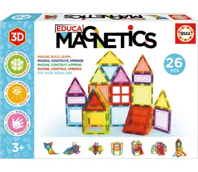 Magnetyczny zestaw konstrukcyjny Educa Magnetics / 26 elementów