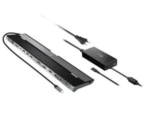 J5Create JCD543P / Stacja dokująca / USB-C / 2x HDMI + DisplayPort / PD 100W / GbE / Czytnik kart
