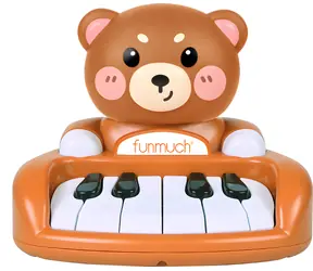 CHIPOLINO Pianino Miś / Pianino dla dzieci / 12 klawiszy / Światła LED / 3 tryby gry