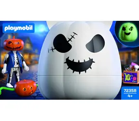 Playmobil Halloween 72358 Dynia: Głowa dyni / Zestaw konstrukcyjny