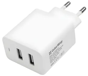 Ładowarka sieciowa Colorway / Ładowarka / 2x USB / 100-240 V