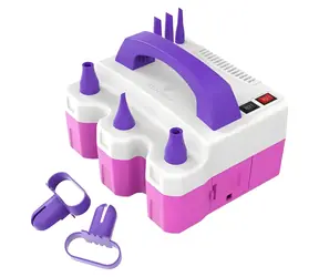 Pompka elektryczna do balonów ETENWOLF P400 / 600 W / 2600 mAh / 6 dysz / 3 tryby ciśnienia