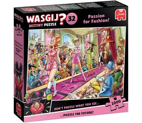 Puzzle JUMBO WASGIJ Destiny 32: Pasja do mody! / 1000 elementów / od 15 lat