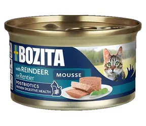 Bozita Mousse Reindeer / Karma w puszce dla kotów / 85 g / bez zbóż