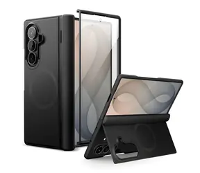 Tech-Protect Kevlar Aura MagSafe Czarny / Etui / Samsung Galaxy Z Fold8 Ultra / MagSafe / Kevlar