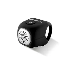 Rockbros CB1709BK czarny / Elektroniczny dzwonek rowerowy