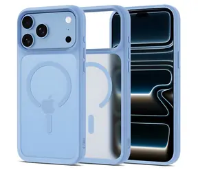 Tech-Protect MagMat CC matowy jasnoniebieski / Etui / Apple iPhone 18 Pro, 17 Pro / MagSafe