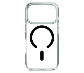 Etui Aiino Frozen czarne / Etui / Apple iPhone 18 Pro / magnetyczne