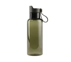 Vinga Balti green / butelka sportowa / 600 ml / przetworzony PET / nakrętka push cap
