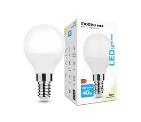 Żarówka LED Modee Mini Globe E14 4,9W / Żarówka / zamiennik 40W / zimna biel 4000K / 470 lm