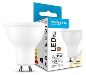 Żarówka LED Modee Spot GU10 4,5W / Żarówka / zamiennik 35W / zimna biel 4000K / 400 lm