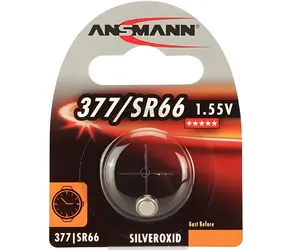 Ansmann 377 Silveroxide SR66 / Bateria guzikowa / tlenek srebra