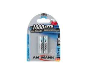 Ansmann 1000 Micro / Bateria AAA / NiMH / 1,2 V / 950 mAh / 2 szt.
