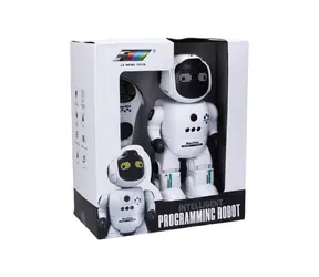 WIKY Robot sterowany podczerwienią 26 cm / Zabawka interaktywna / Światło i dźwięk / 3+