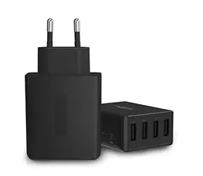 Ansmann HC430 czarny / Ładowarka sieciowa / 4X USB-A / 30W