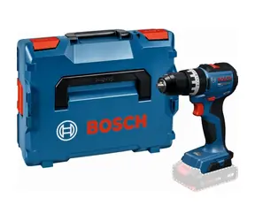 BOSCH GSB18V-52 Professional / Wiertarko-wkrętarka udarowa akumulatorowa / 18 V / Silnik bezszczotkowy / Uchwyt wiertarski 1,5-13 mm / L-BOXX