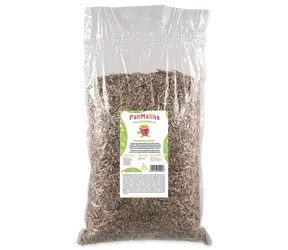 MALINA Ściółka PanMalina / Łuski konopne / 50 l / gryzonie, króliki, koty, ptaki