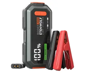 Etenwolf J1 / Rozrusznik awaryjny / 2000 A / 12 V / 59,2 Wh / USB-A / USB-C