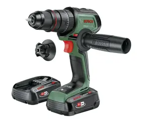 BOSCH AdvancedImpact 18V-80 zielony / Wiertarko-wkrętarka udarowa akumulatorowa / QuickSnap / 82 Nm / 2x 2,5 Ah / walizka