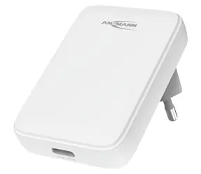 Ansmann 130PD biały / Adapter ładujący / 1x USB-C / 30 W / PD / QC3.0
