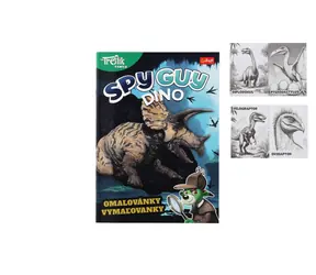 Kolorowanka Trefl Spy Guy Dino / 20 x 27,5 cm / wiek 3+