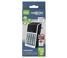 Ansmann Comfort PLUS / Ładowarka / + 4× AA 2100 mAh