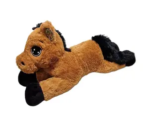 Orion Pluszowy konik leżący 80 cm brązowy / Pluszowy / od 0 miesięcy