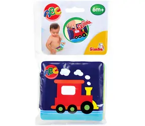 Simba ABC Moja pierwsza książka Pojazdy / Książka z gwizdkami / 8 stron / od 6 miesięcy