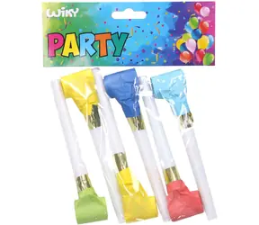 Posypki imprezowe WIKY z konfetti / 6 szt. / mix kolorów