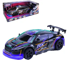 Samochód zdalnie sterowany WIKY Light Explosion / 2.4 GHz / 1:10 / 15 km/h / ze światłem / od 3 lat