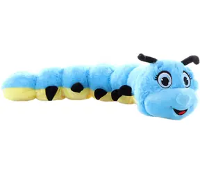 Orion Pluszowa zabawka Gąsienica żółto-niebieska / Plusz / 56 cm / od urodzenia