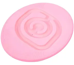 Deska balansowa MERCO z labiryntem piłek różowa / owalna / udźwig 50 kg / plastik