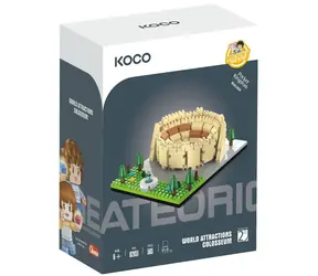 Zestaw konstrukcyjny KOCO Mini Colosseum / 505 elementów + 2 figurki / plastikowy / od 6 lat